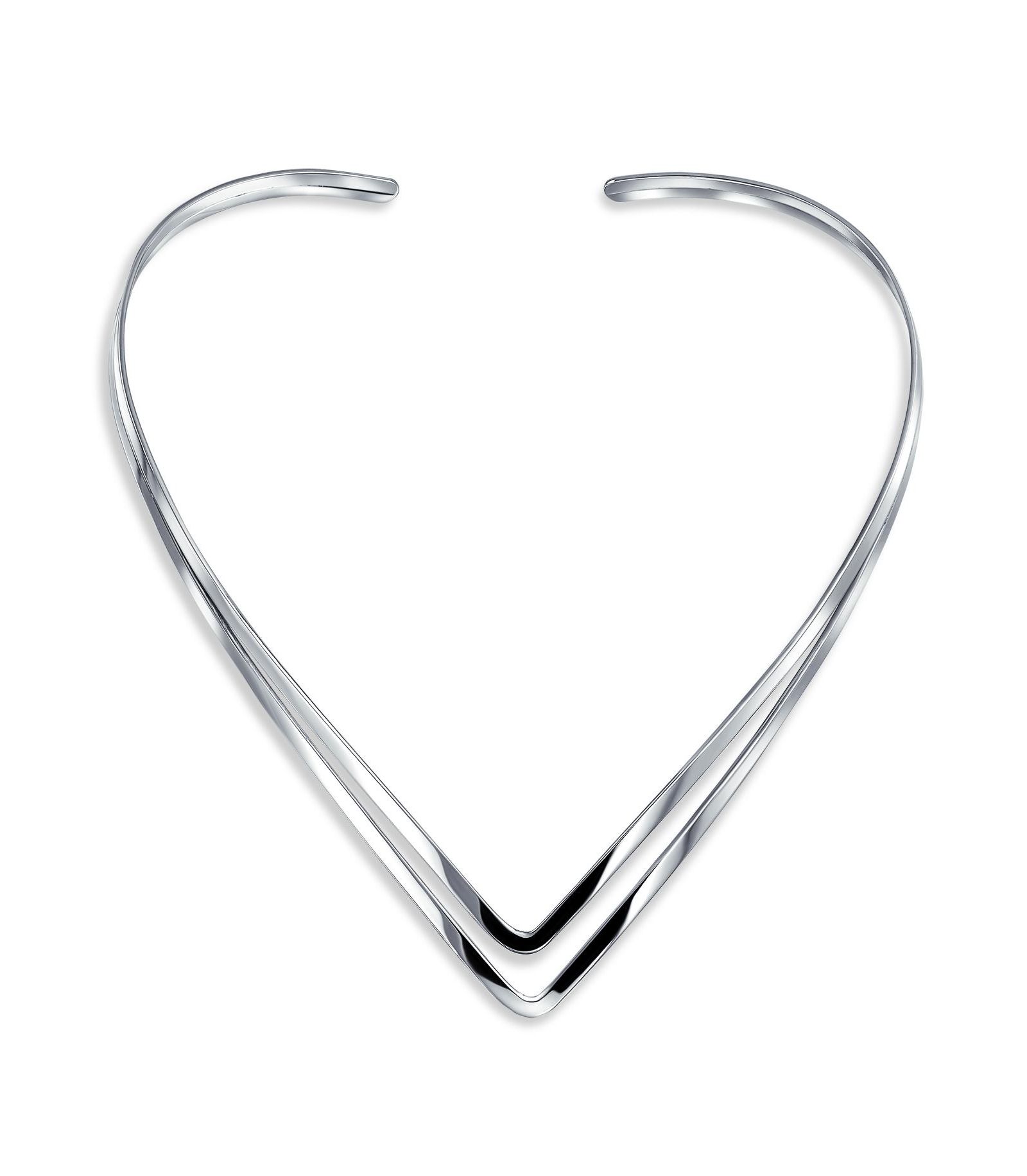 Bling Jewelry геометрическое ожерелье-колье из стерлингового серебра
