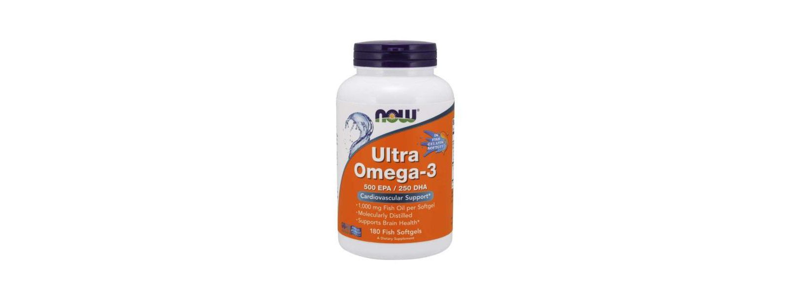 Now Foods Ultra Omega-3, 180 мягких капсул