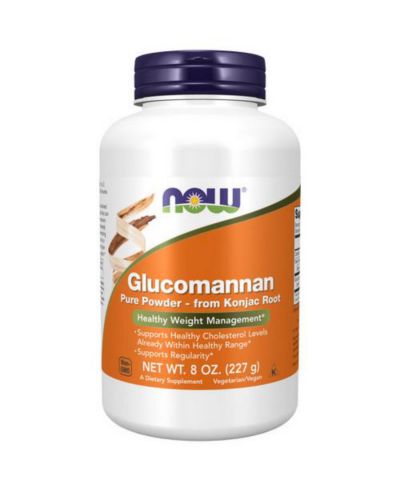 Now Foods Glucomannan 100% Pure Powder, 8 oz