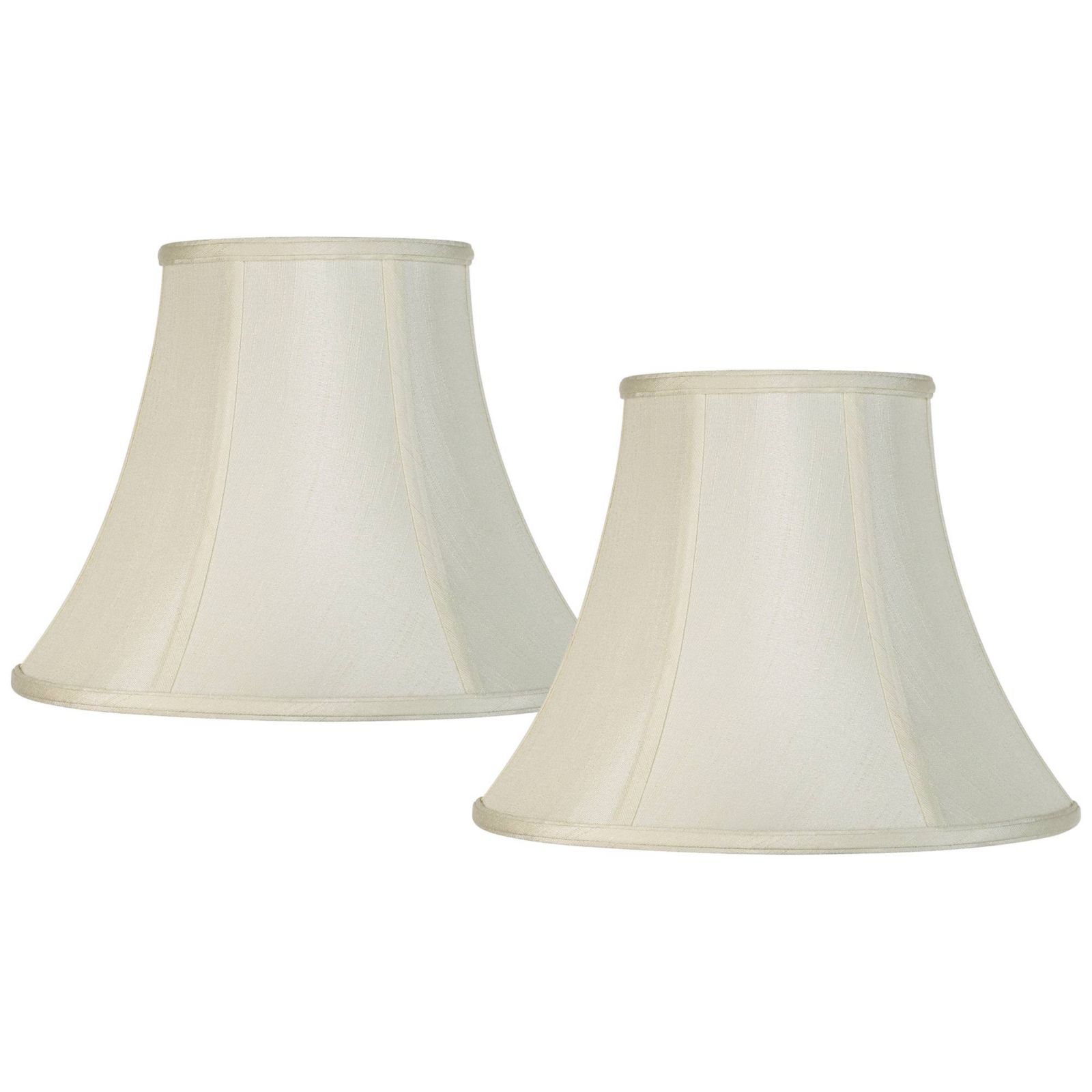 Комплект из 2 абажуров Springcrest Imperial Shade, Creme Medium Bell