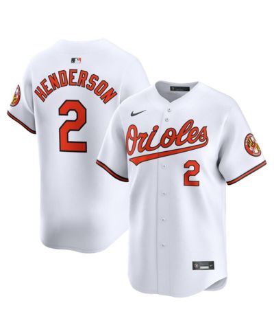 Men's Nike Gunnar Henderson White Baltimore Orioles Home Limited Player Jersey