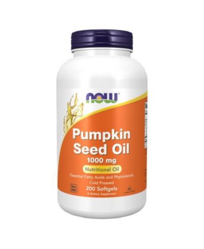 Now Foods Pumpkin Seed Oil, 1000 mg 200 Softgels