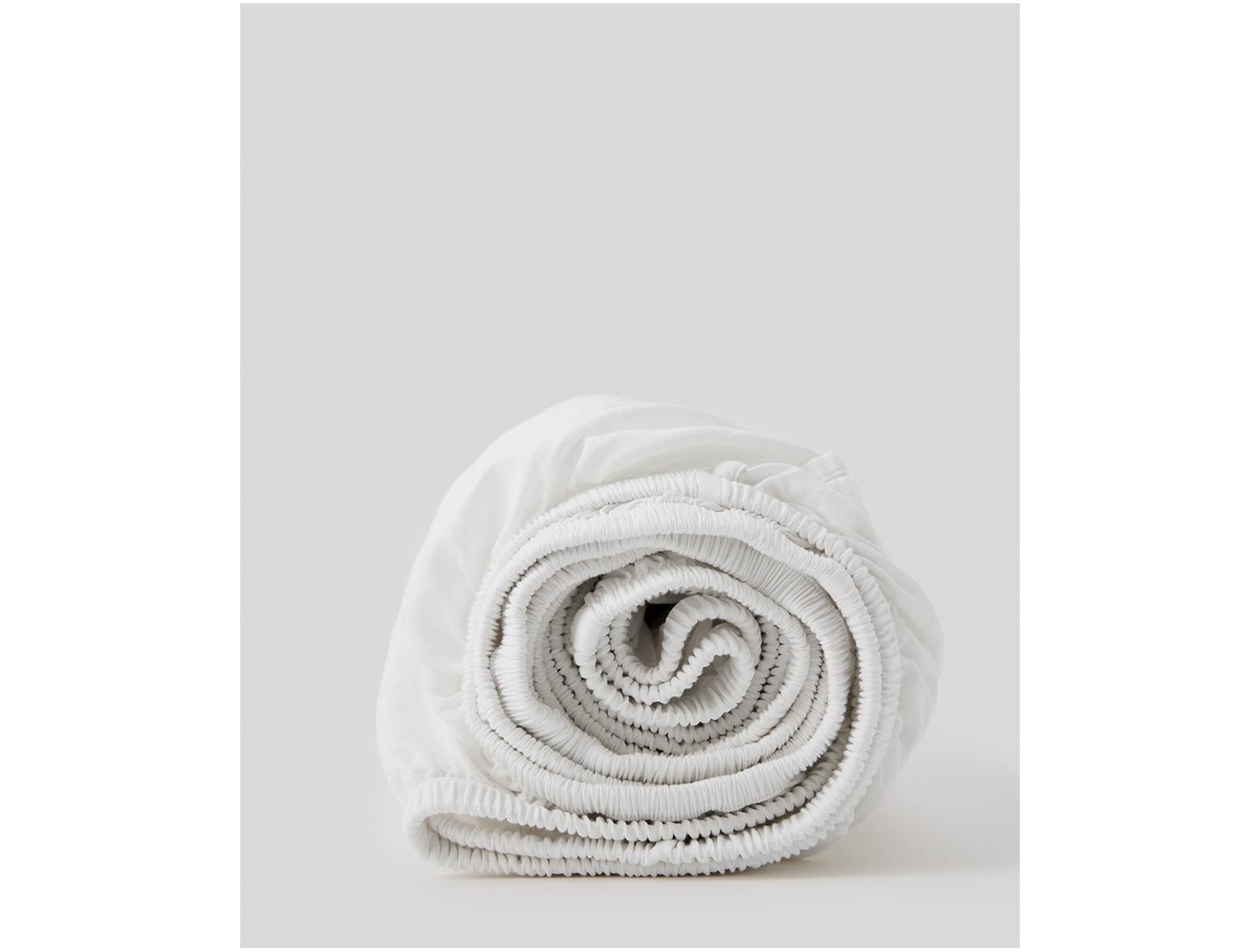 Cotton Room Service Sateen Fitted Sheet - Twin