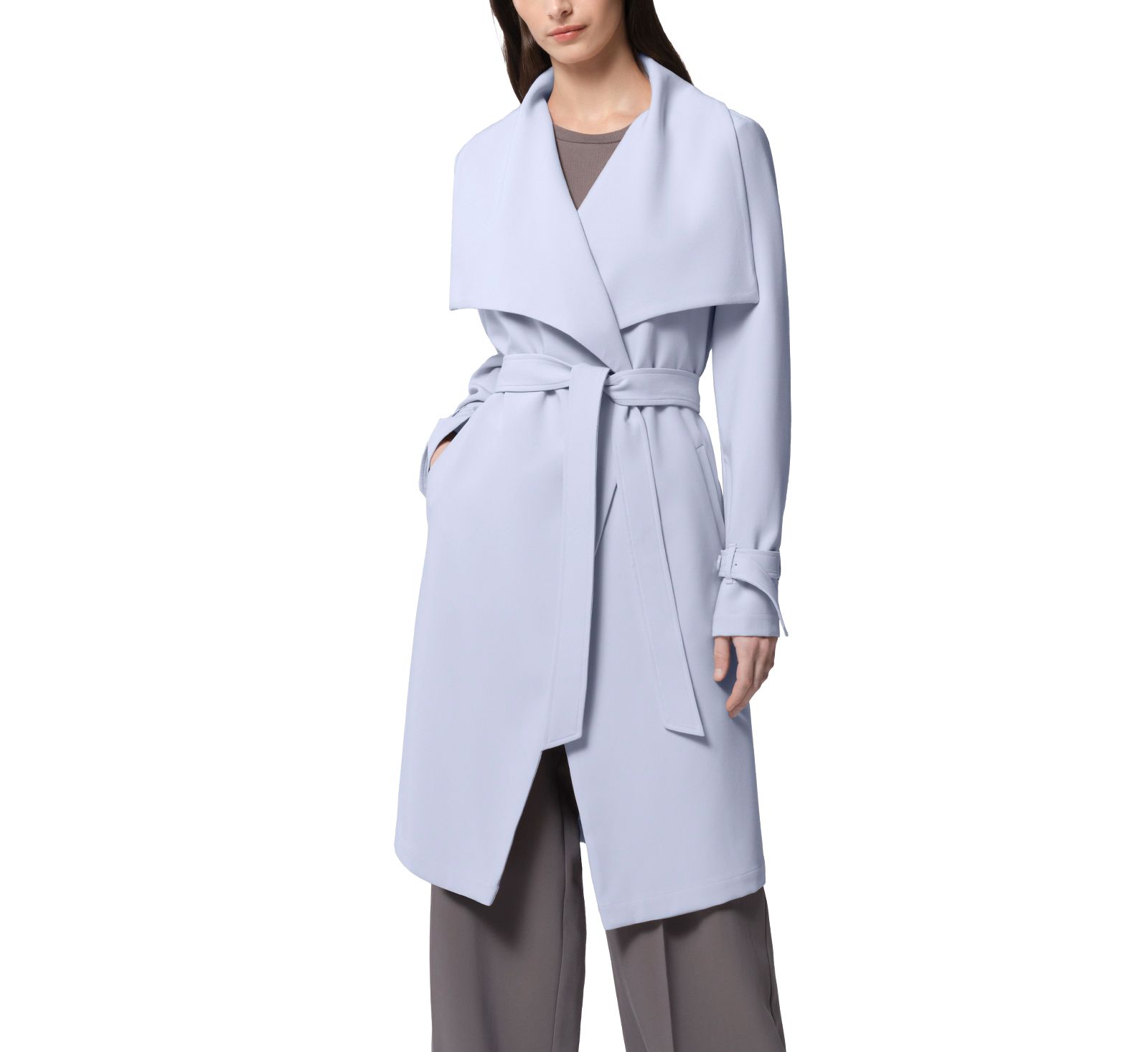 Soia & Kyo Womens OLIVIA Drapy Coat