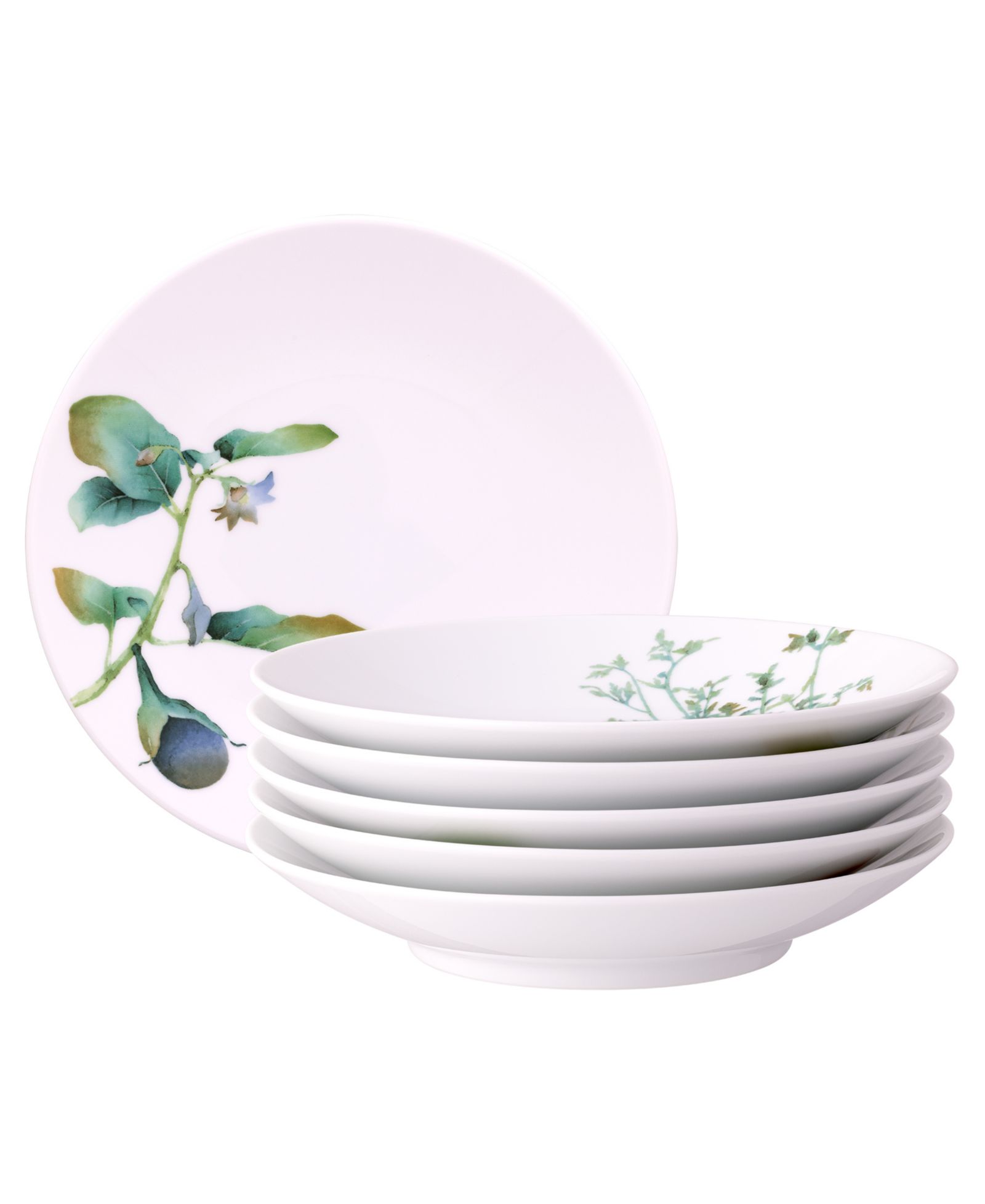 Набор глубоких тарелок Noritake Kyoka Shunsai, 6 шт