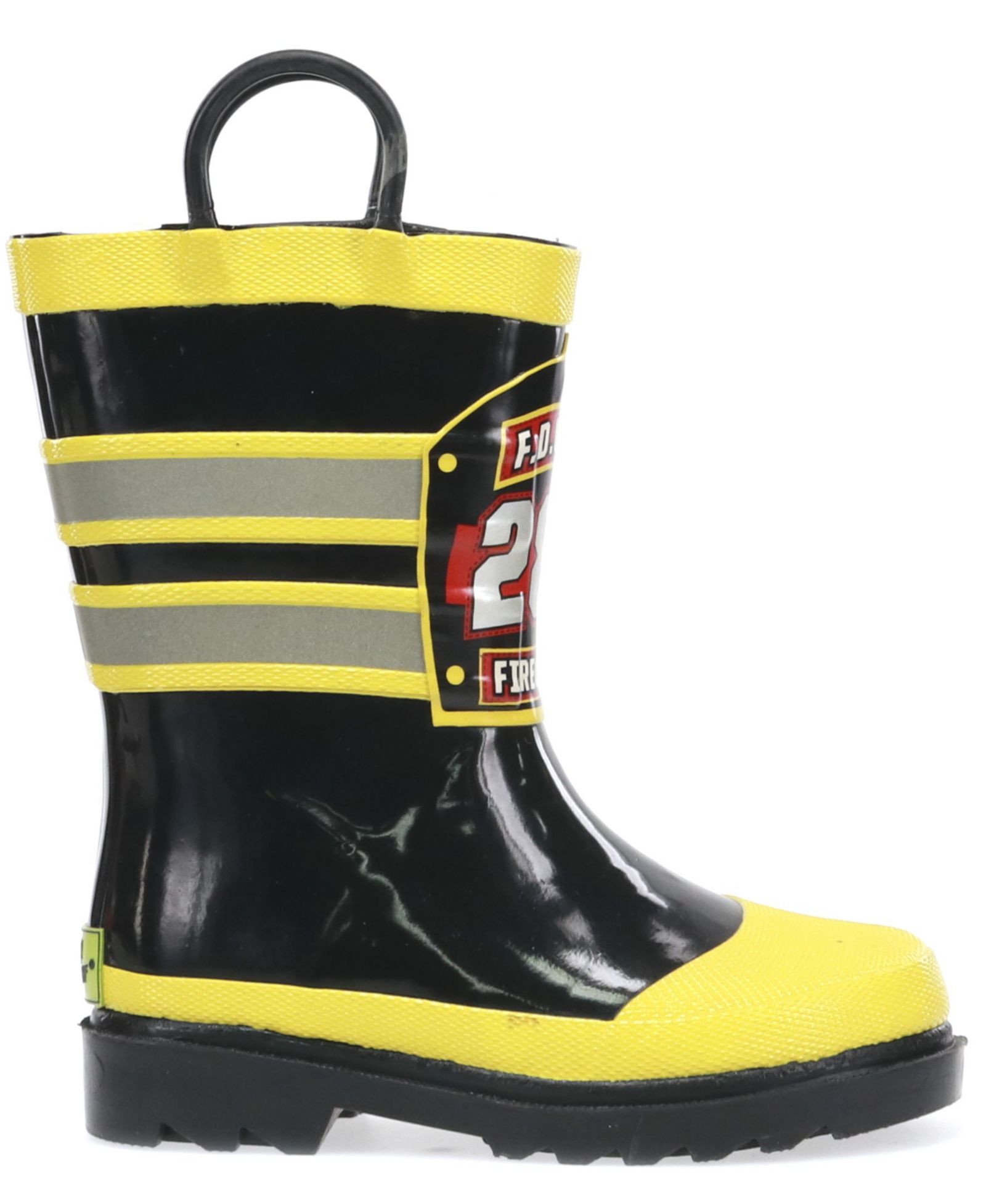 Kids|Toddler Boy's F.D.U.S.A. Firechief Rain Boot