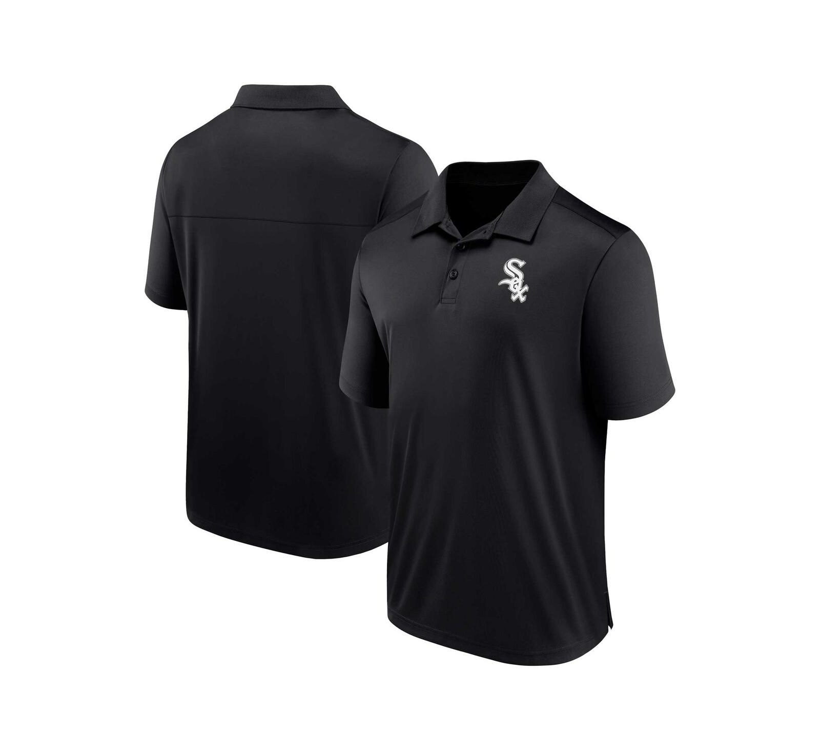 Мужская поло Fanatics Black Chicago White Sox Logo