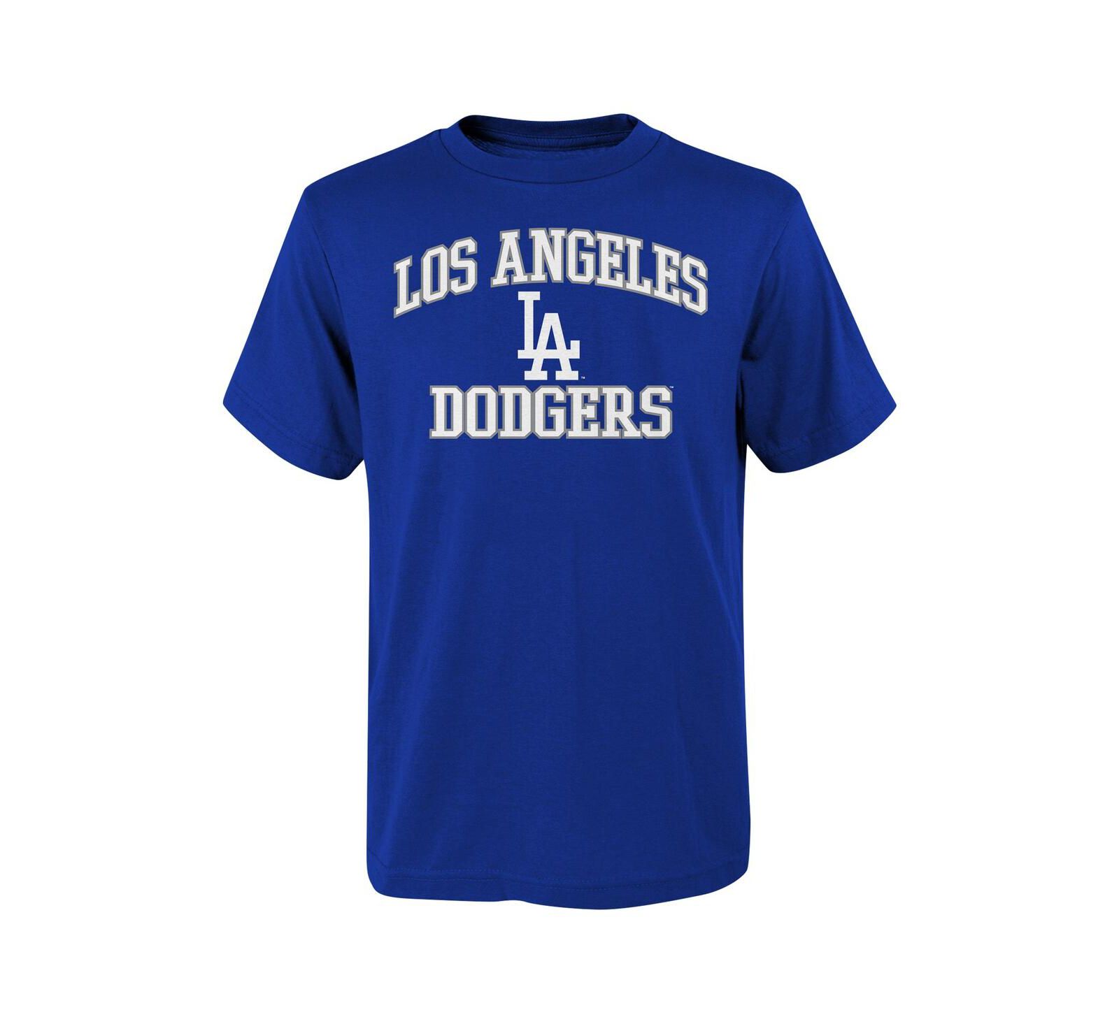 Детская футболка Outerstuff Royal Los Angeles Dodgers Heart & Soul