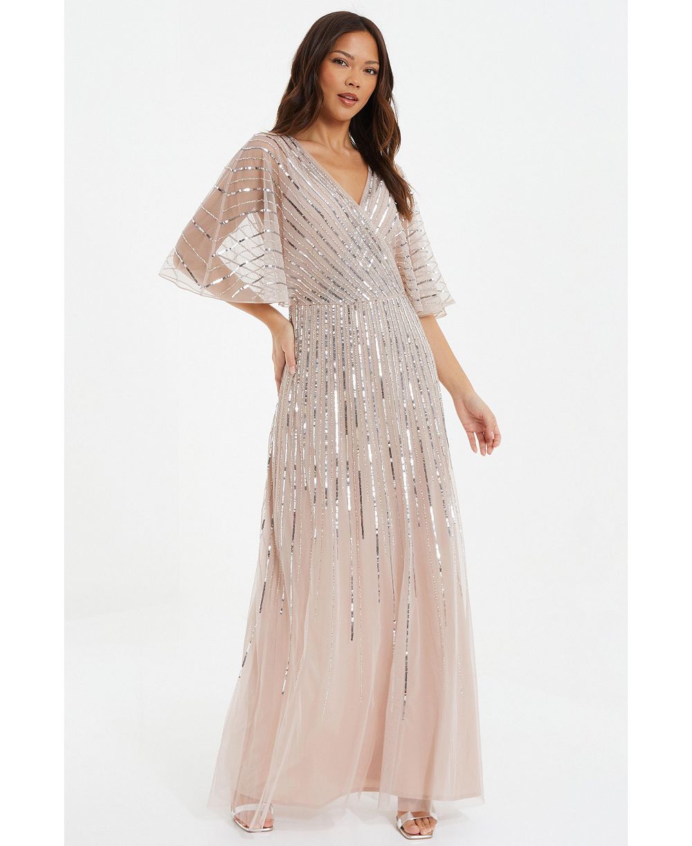 Женское вечернее платье QUIZ Embellished Sequin
