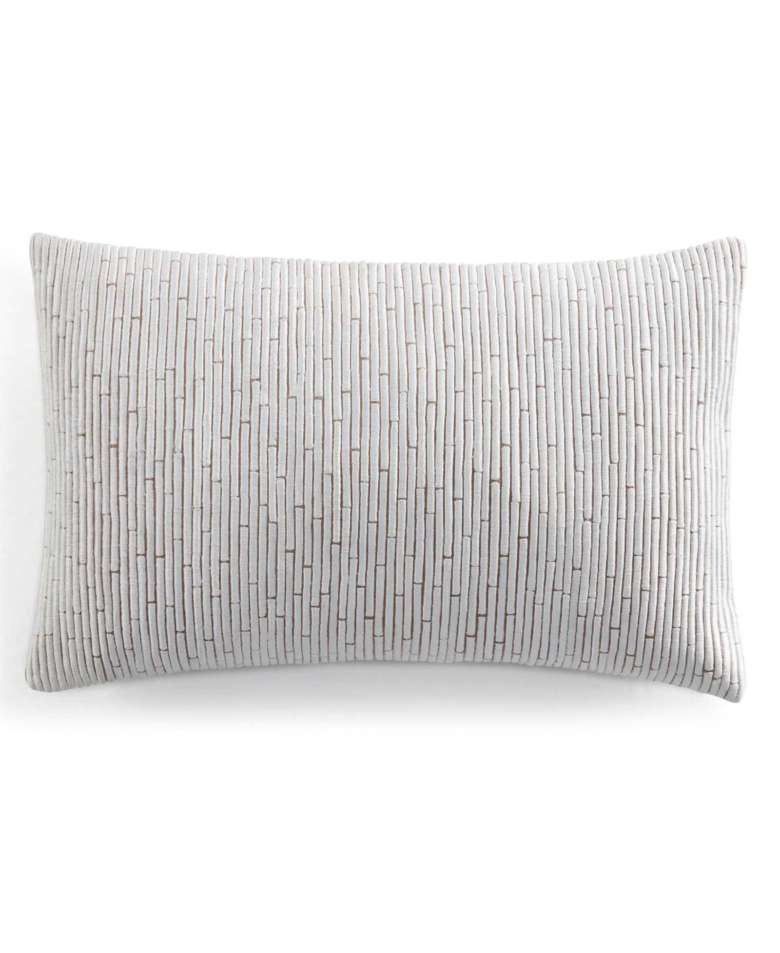 Декоративная наволочка Donna Karan Home Embroidered Block, 11" x 22"