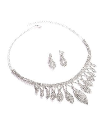 Комплект из колье и серег SOHI Women's Bling Teardrop