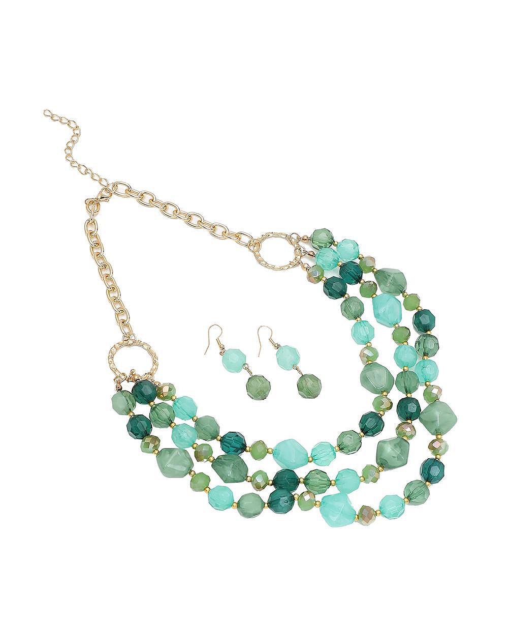 SOHI Women's Under-The-Sea Multi-Layered Necklace