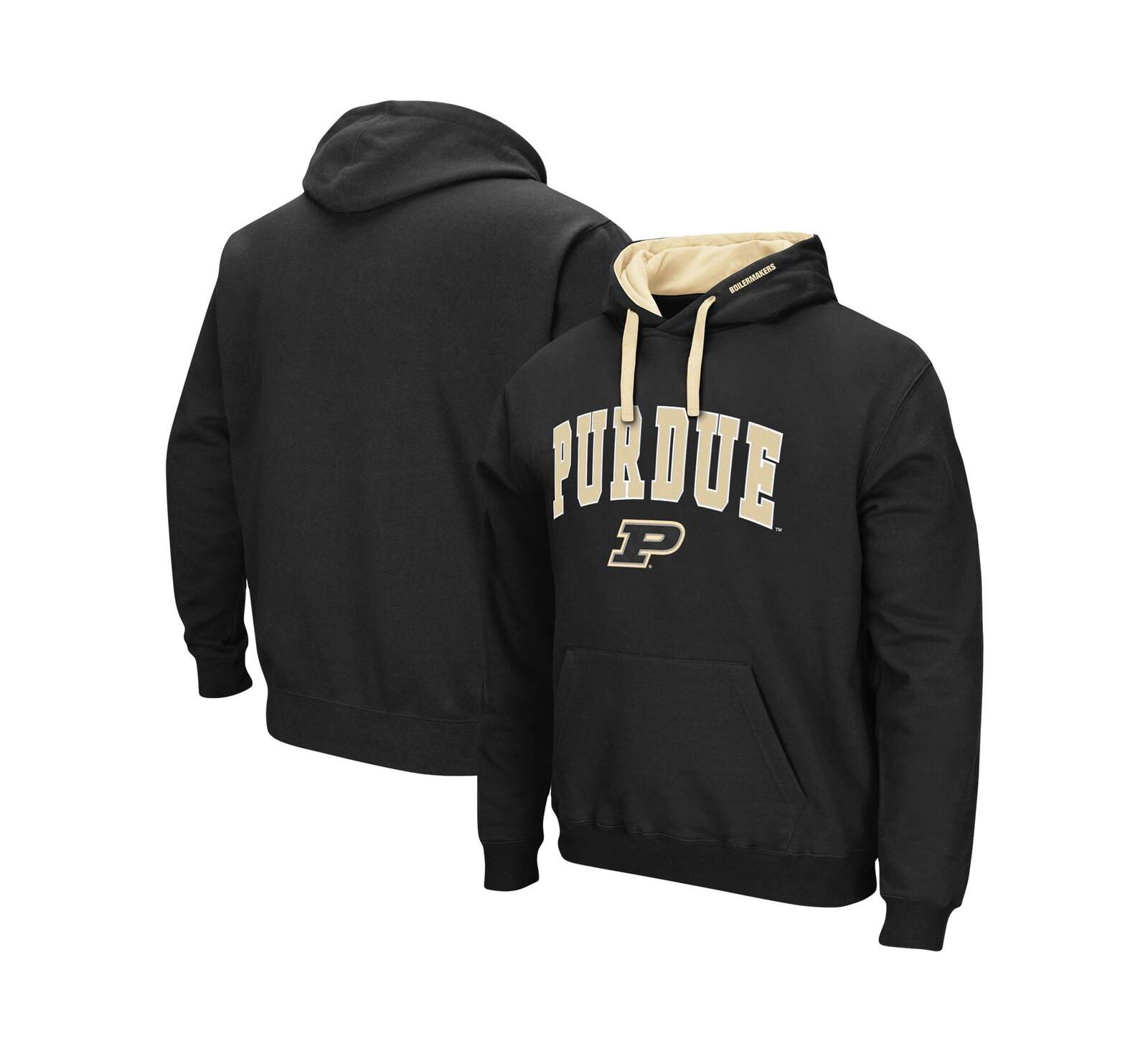 Мужское худи Colosseum Purdue Boilermakers Big and Tall Black