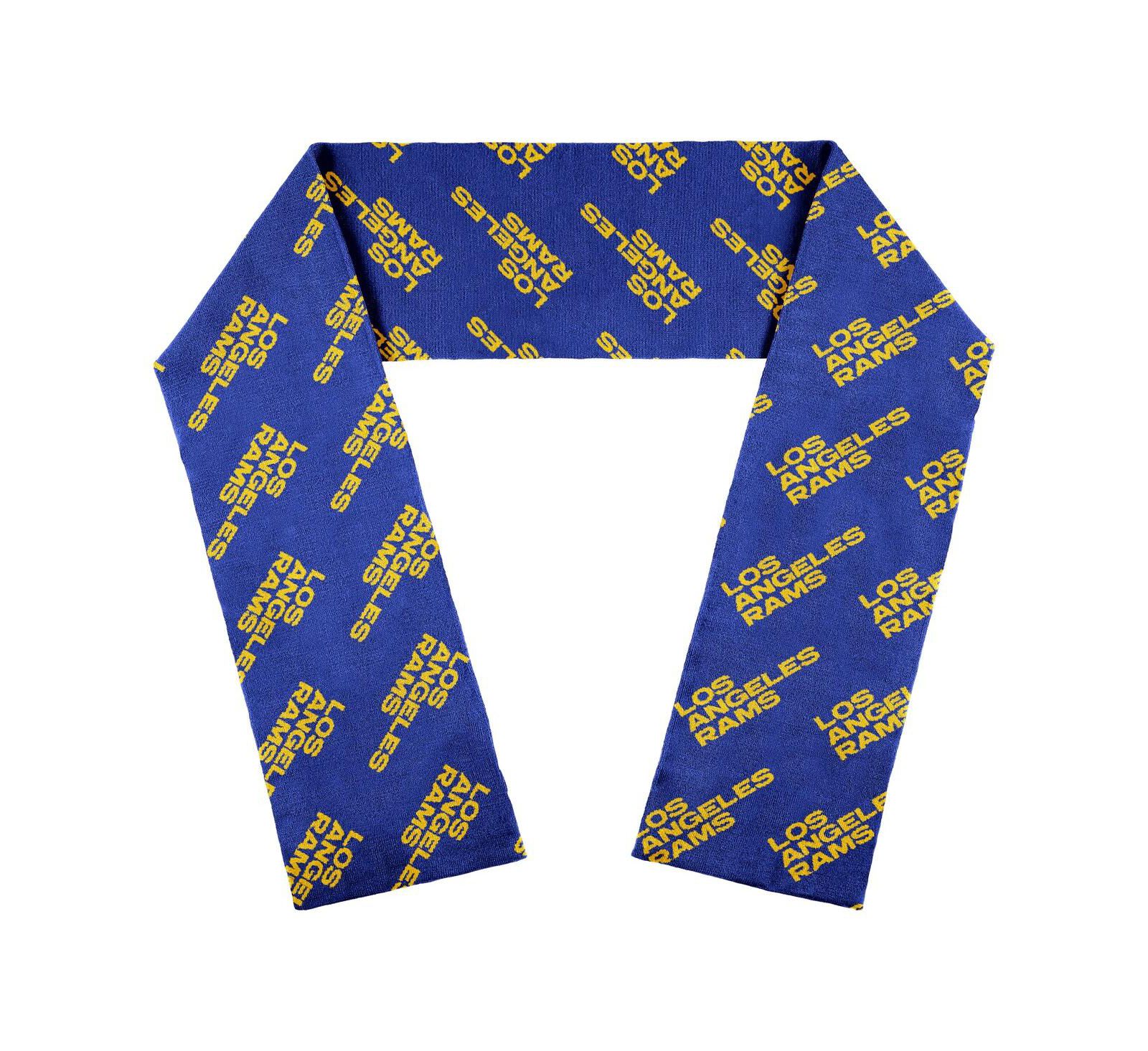Женский шарф WEAR by Erin Andrews Los Angeles Rams Team Wordmark