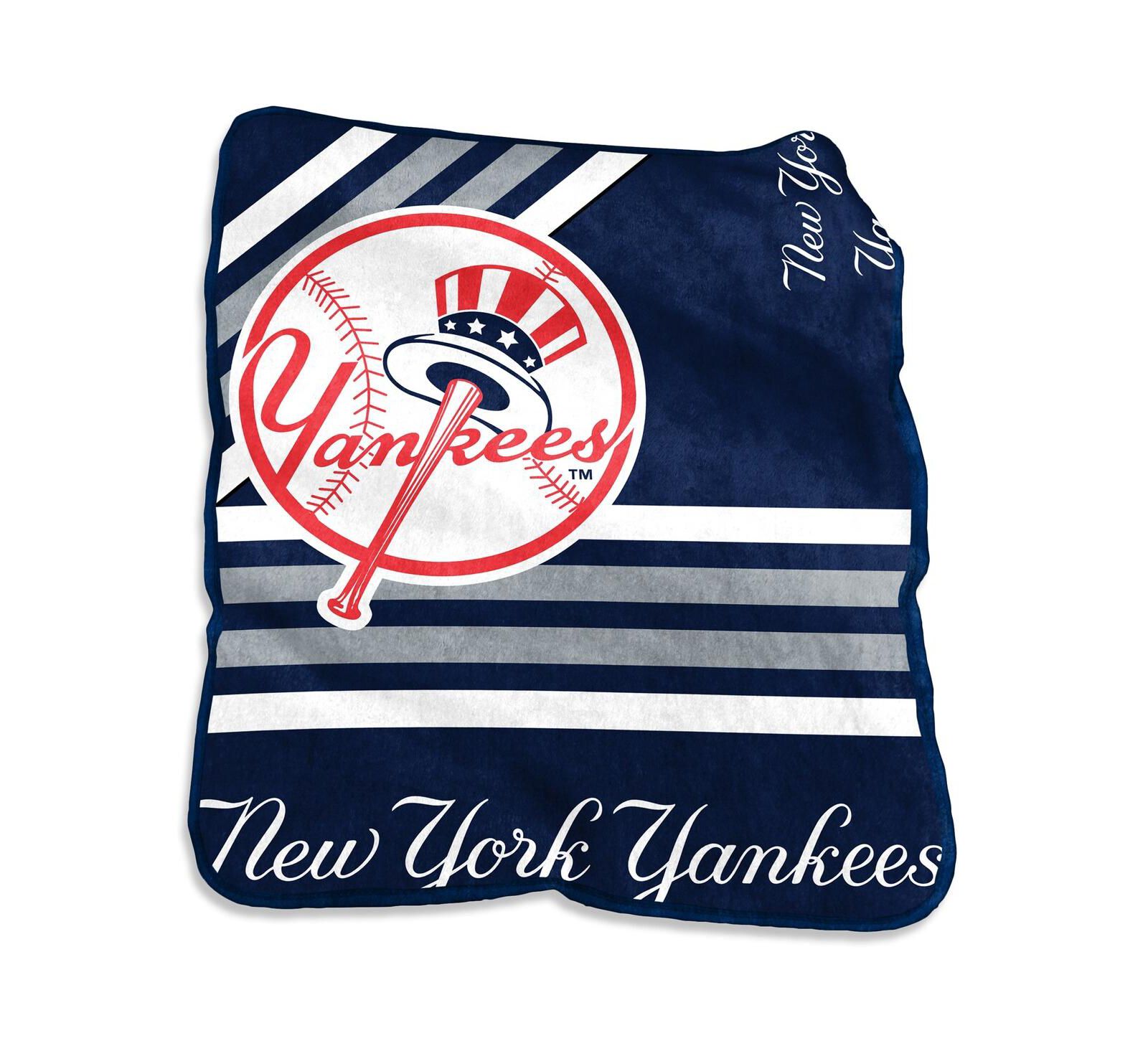 New York Yankees 50'' x 60'' Plush Raschel Throw