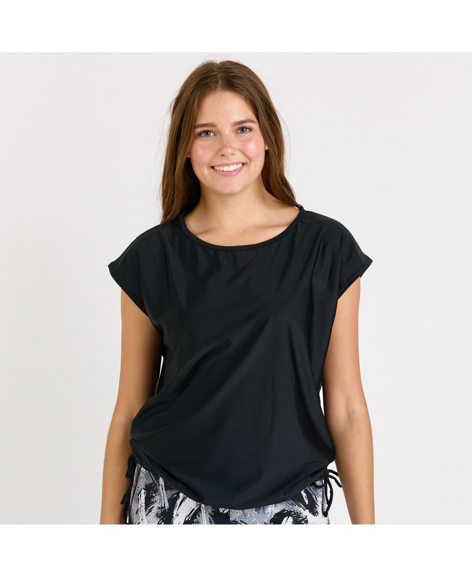 Calypsa Women's Daphne Loose Swim Top