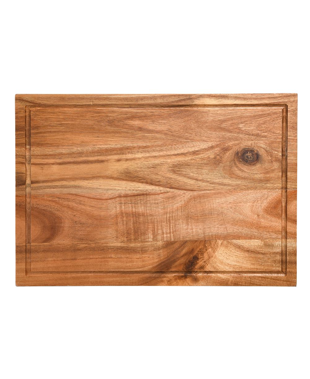 Разделочная доска Kenmore из акации Archer Series 18x12" с желобками для сока
