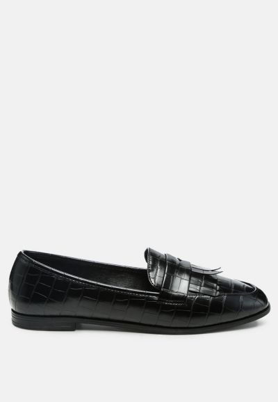 London Rag Women's patent pu everyday loafer