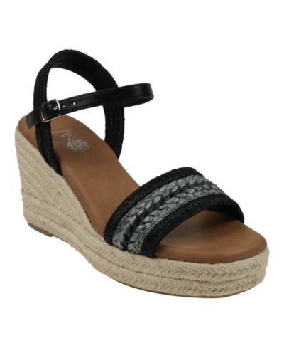 Женские сандалии GC Shoes Solene Slingback Espadrille Wedge