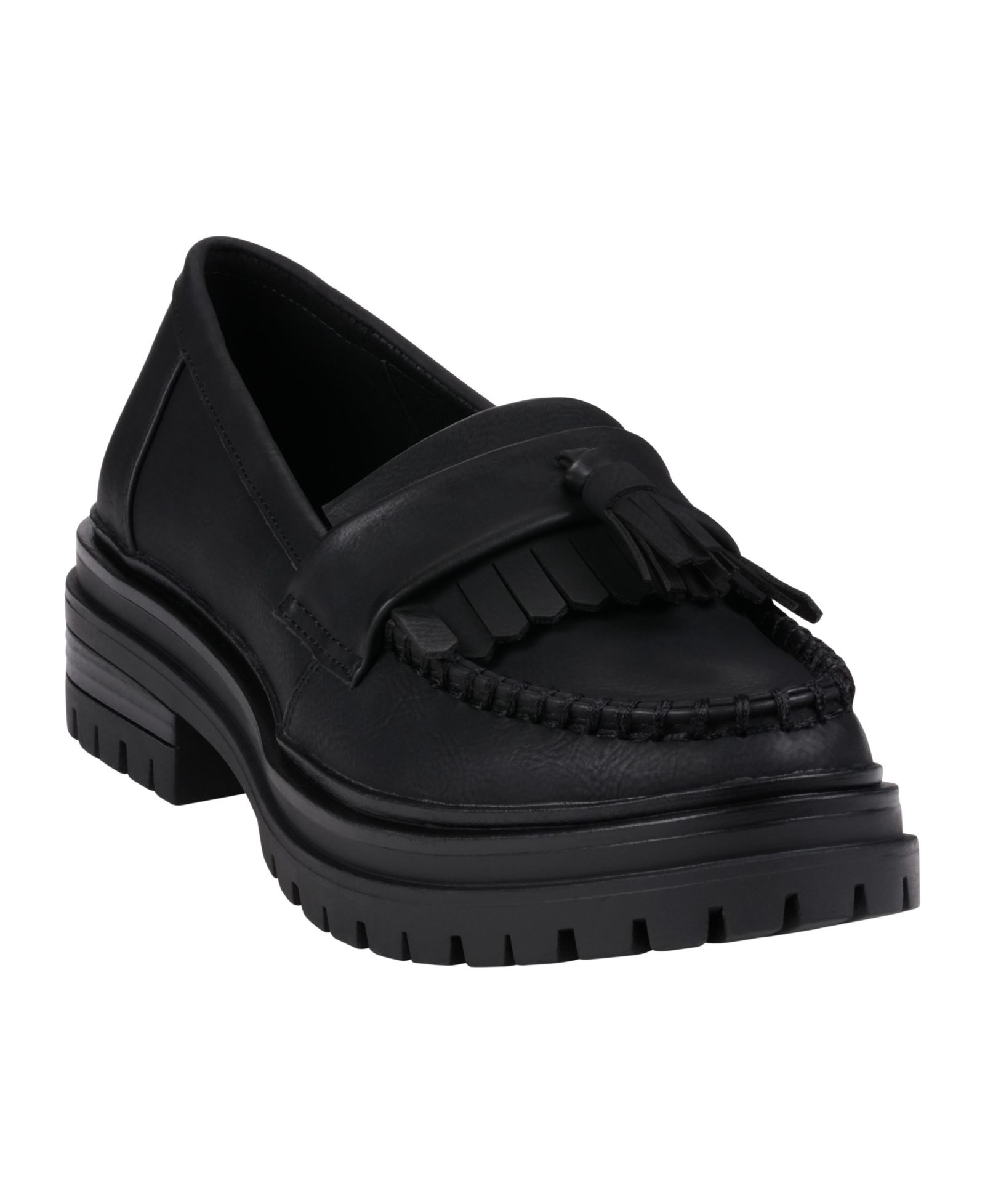 GC Shoes Women's Tillie Tassel Lug Sole Loafers