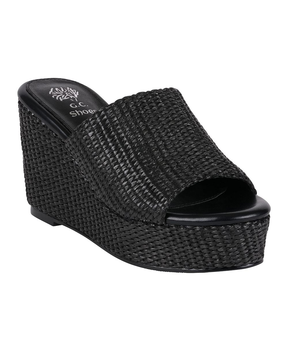 Женские эспадрильи-мюли на танкетке GC Shoes Vivica