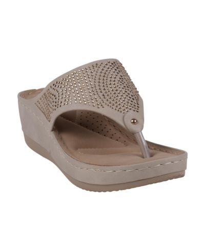 GC Shoes Женские сандалии-мюли Wagner с украшениями
