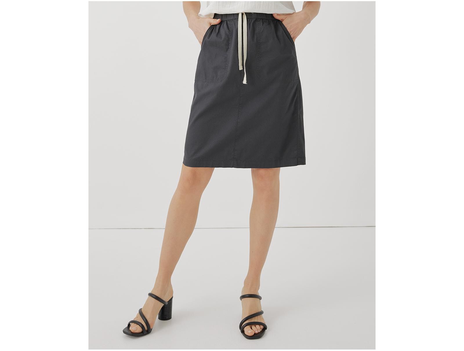 Pact Женская Organic Cotton Daily Twill Skirt