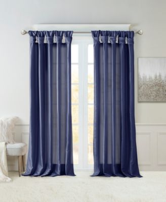 Штора Madison Park Emilia Twist Tab Lined, 50"W x 120"L
