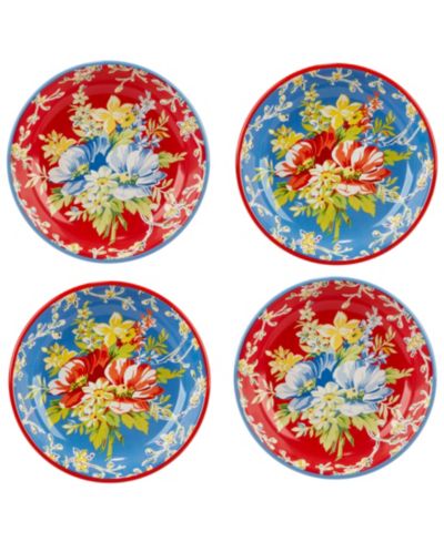 Certified International Blossom Soup Bowls, Set of 4
