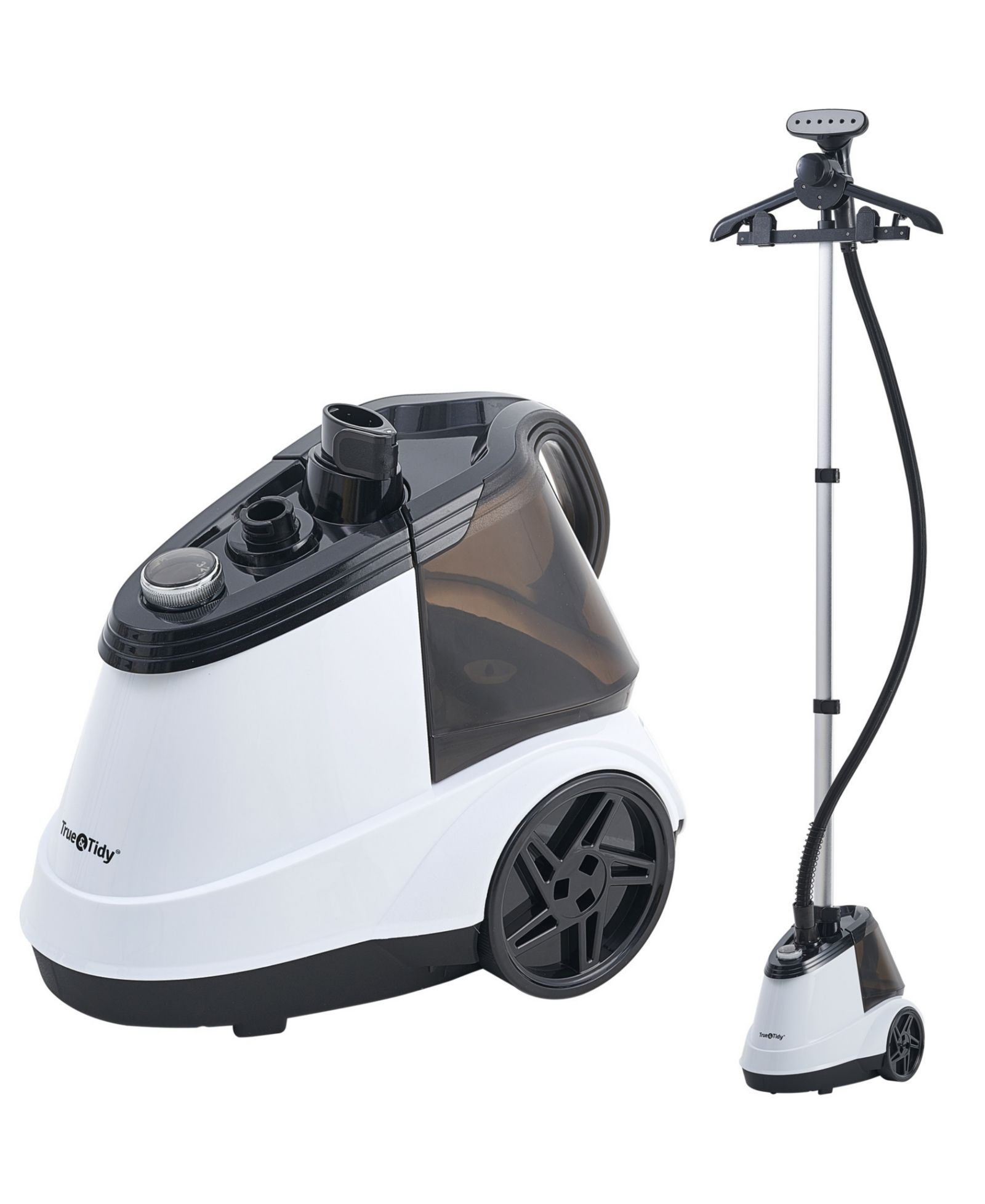 True & Tidy Pro Коммерческая мощная отпариватель для одежды 1800W с 3 режимами пара