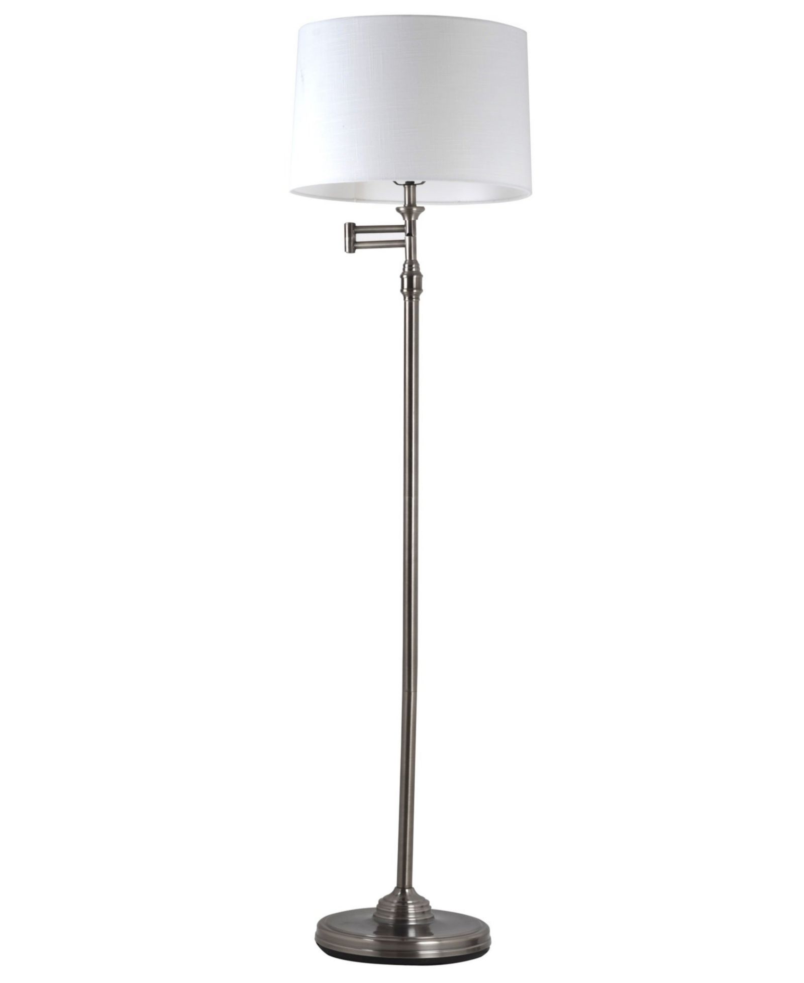 Adesso 57.44" Aaron Swing Arm Floor Lamp