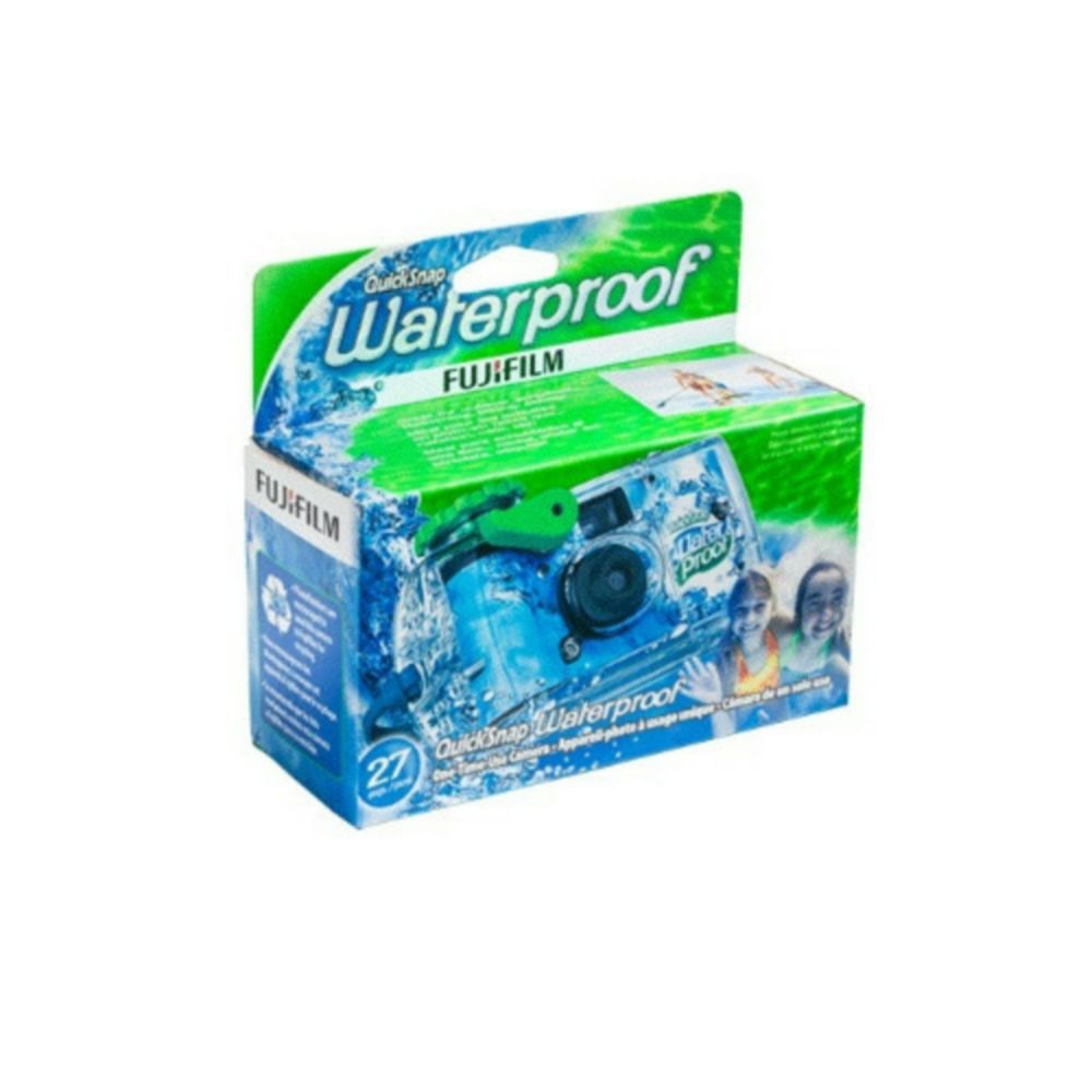 Fujifilm QuickSnap 800 Waterproof 35mm One-Time-Use Disposable Camera, 27 Exposures