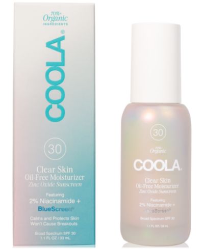 Увлажняющий крем COOLA Clear Skin SPF 30