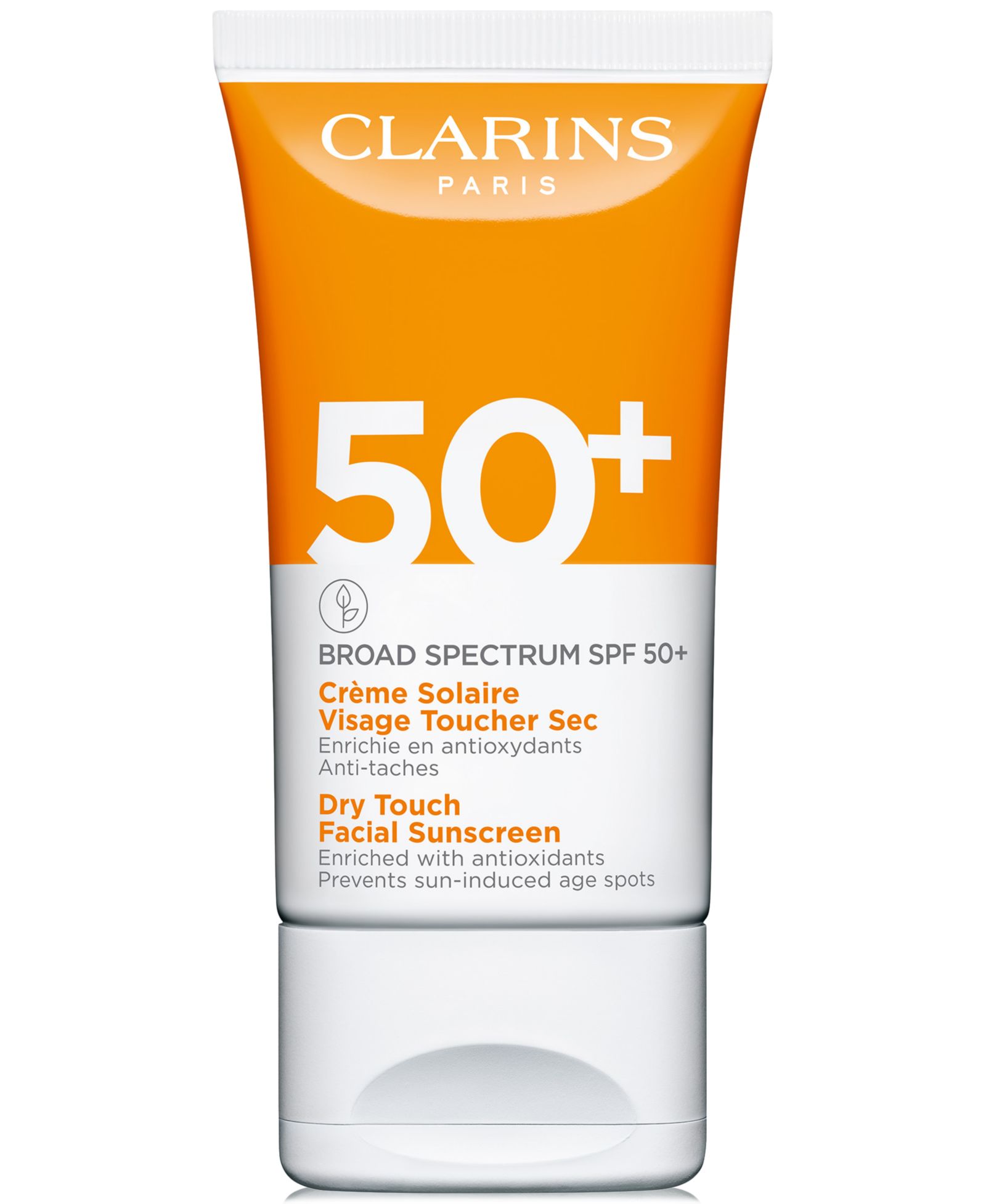 Clarins Солнцезащитный крем для лица Dry Touch SPF 50+, 1.7 oz.
