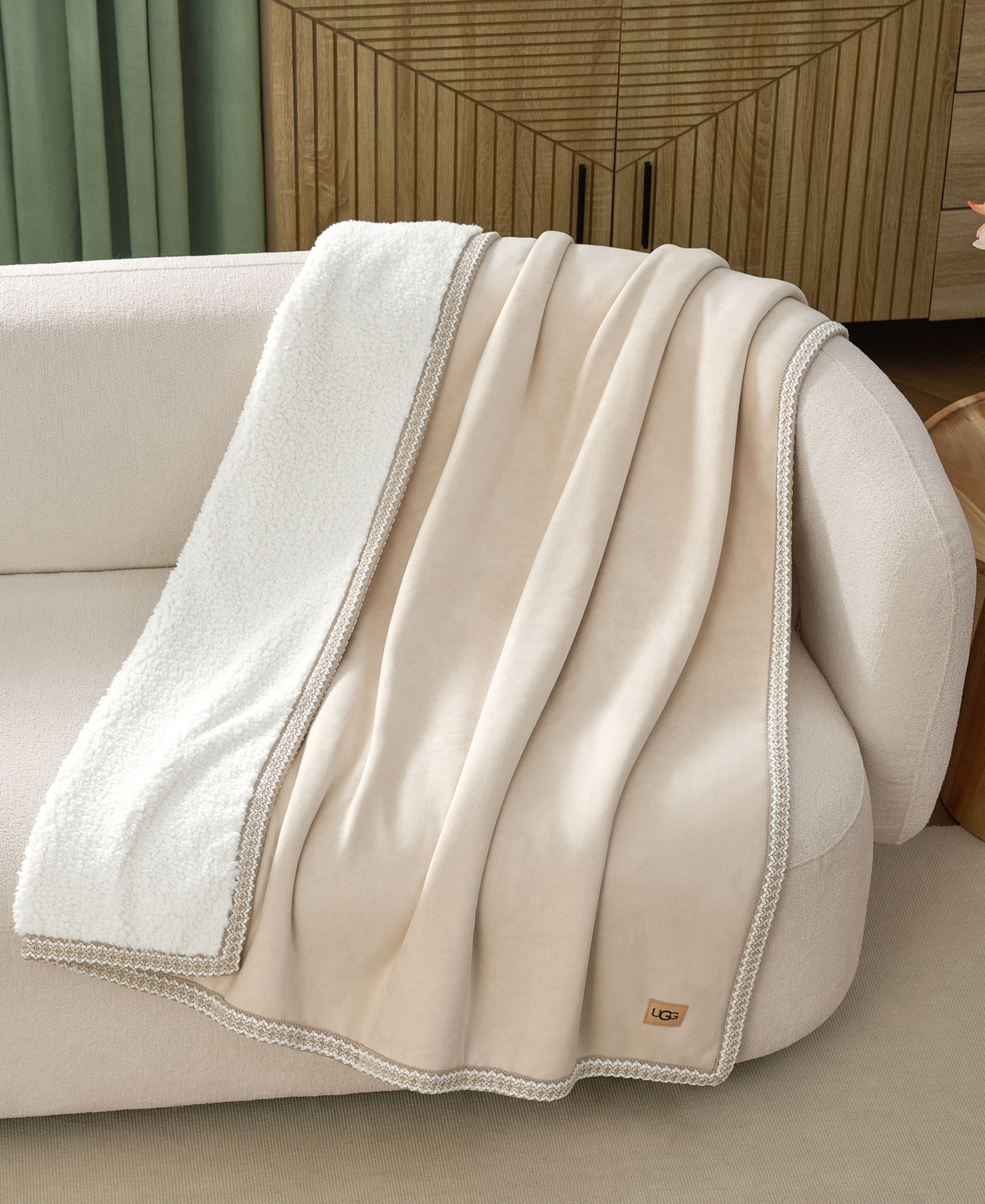 UGG® Kirkwood UGG Braid Throw, 50" x 70"