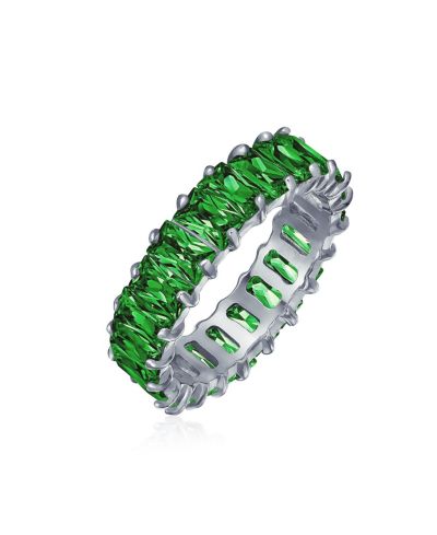 Кольцо Bling Jewelry Art Deco из стерлингового серебра с CZ Cubic Zirconia