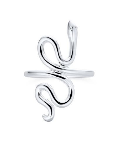 Bling Jewelry Serpent Snake Ring, Sterling Silver