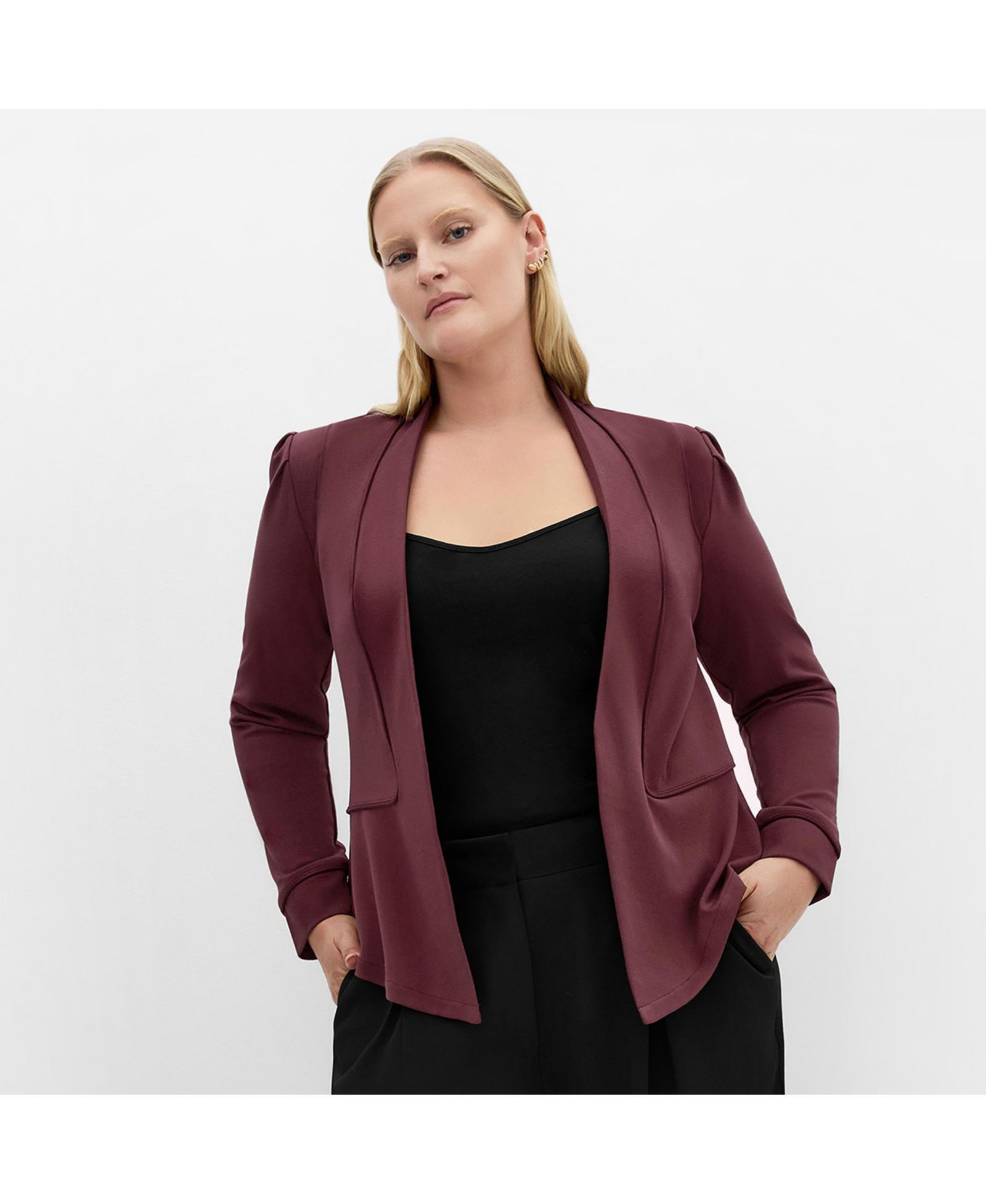CITY CHIC Women's Piping Praise Jacket