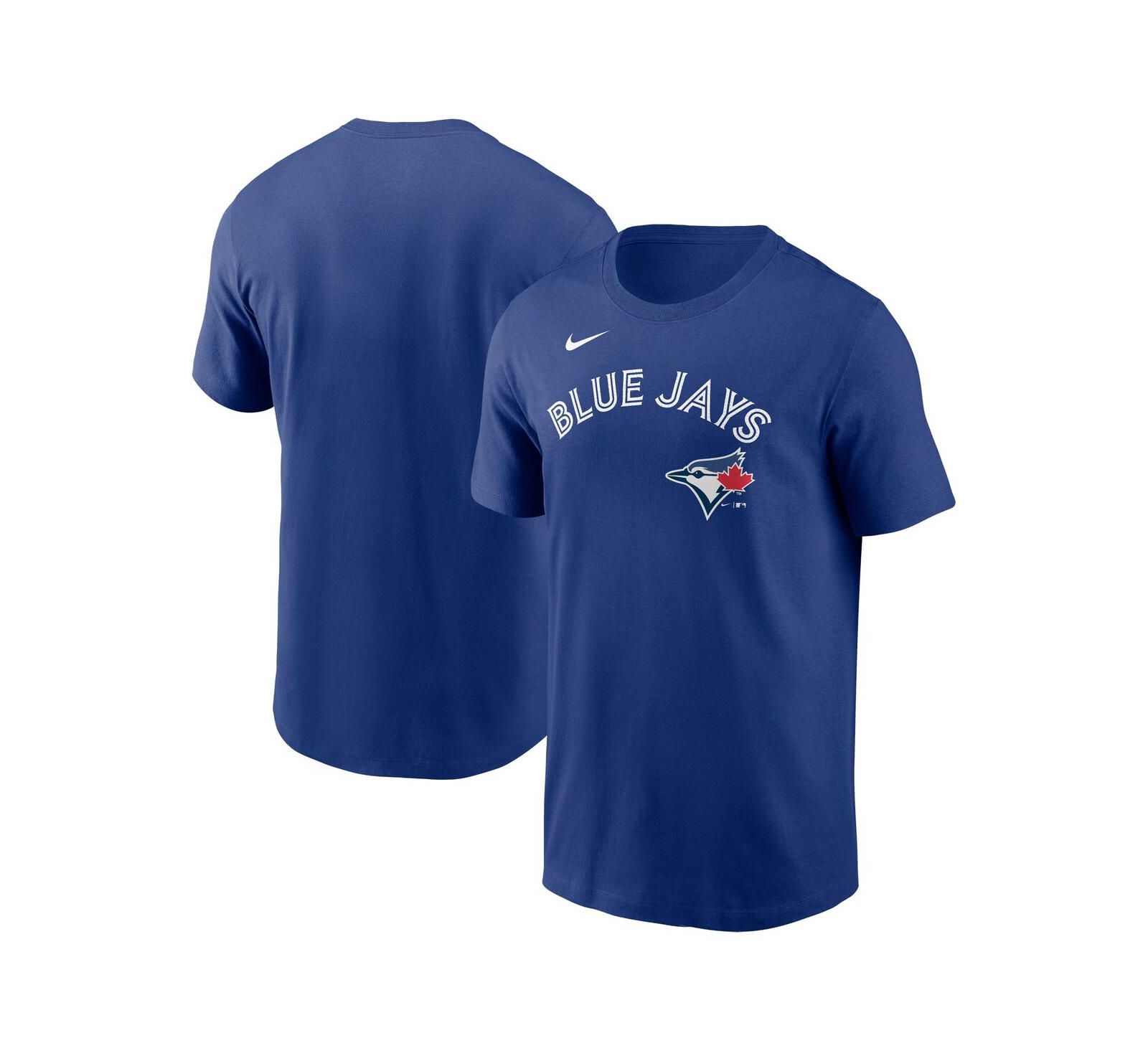 Мужская футболка Nike Royal Toronto Blue Jays Fuse Wordmark