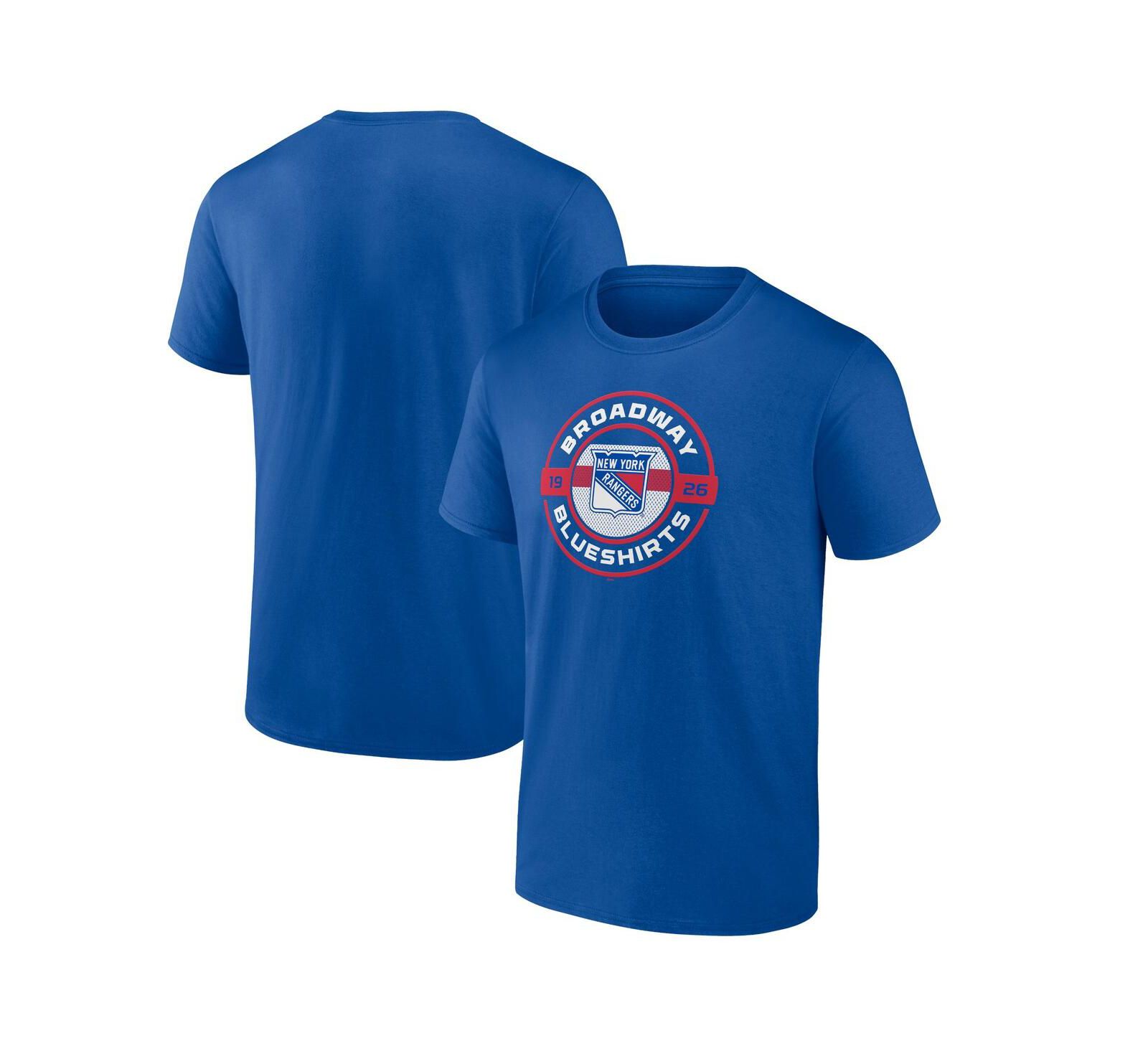Men's Fanatics Blue New York Rangers Local T-shirt