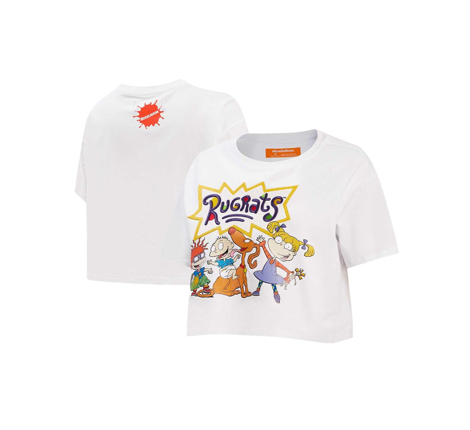Женская укороченная футболка Freeze Max White Rugrats Group Boxy Cropped