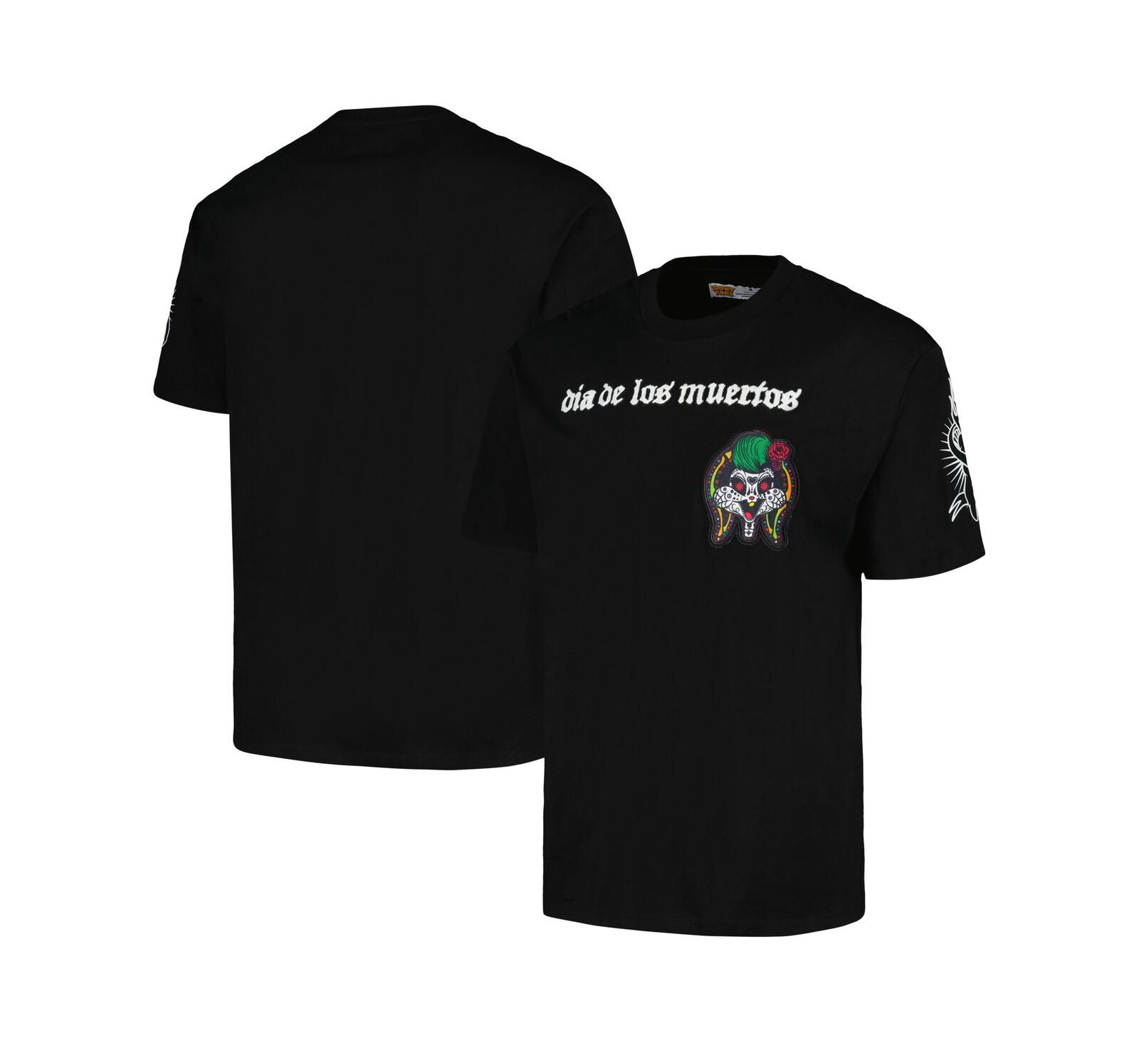 Мужская и женская футболка Freeze Max Black Looney Tunes Lola Bunny Día De Los Muertos T-shirt
