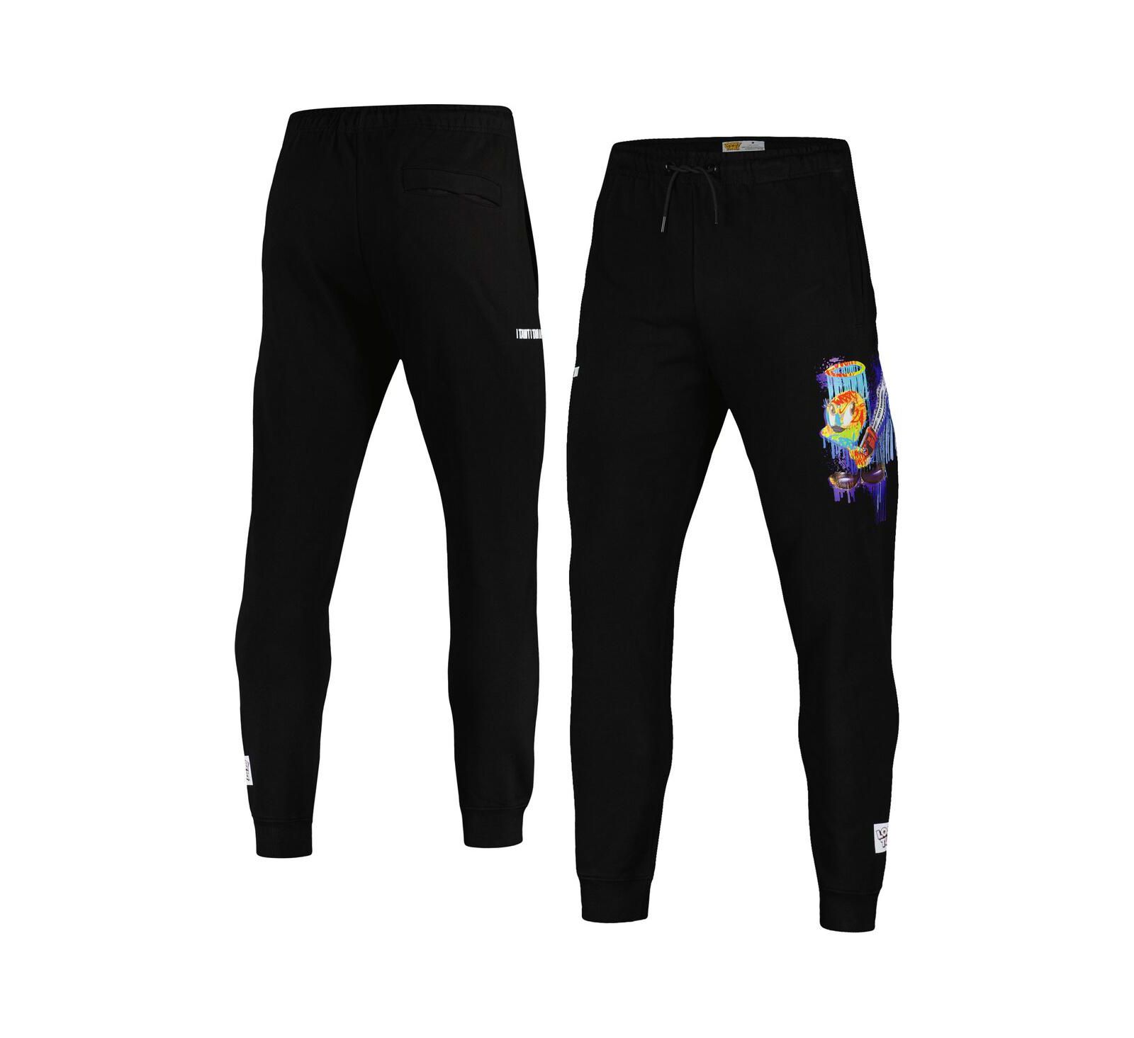 Мужские джоггеры Freeze Max Black Looney Tunes Tweety Bird Splatter