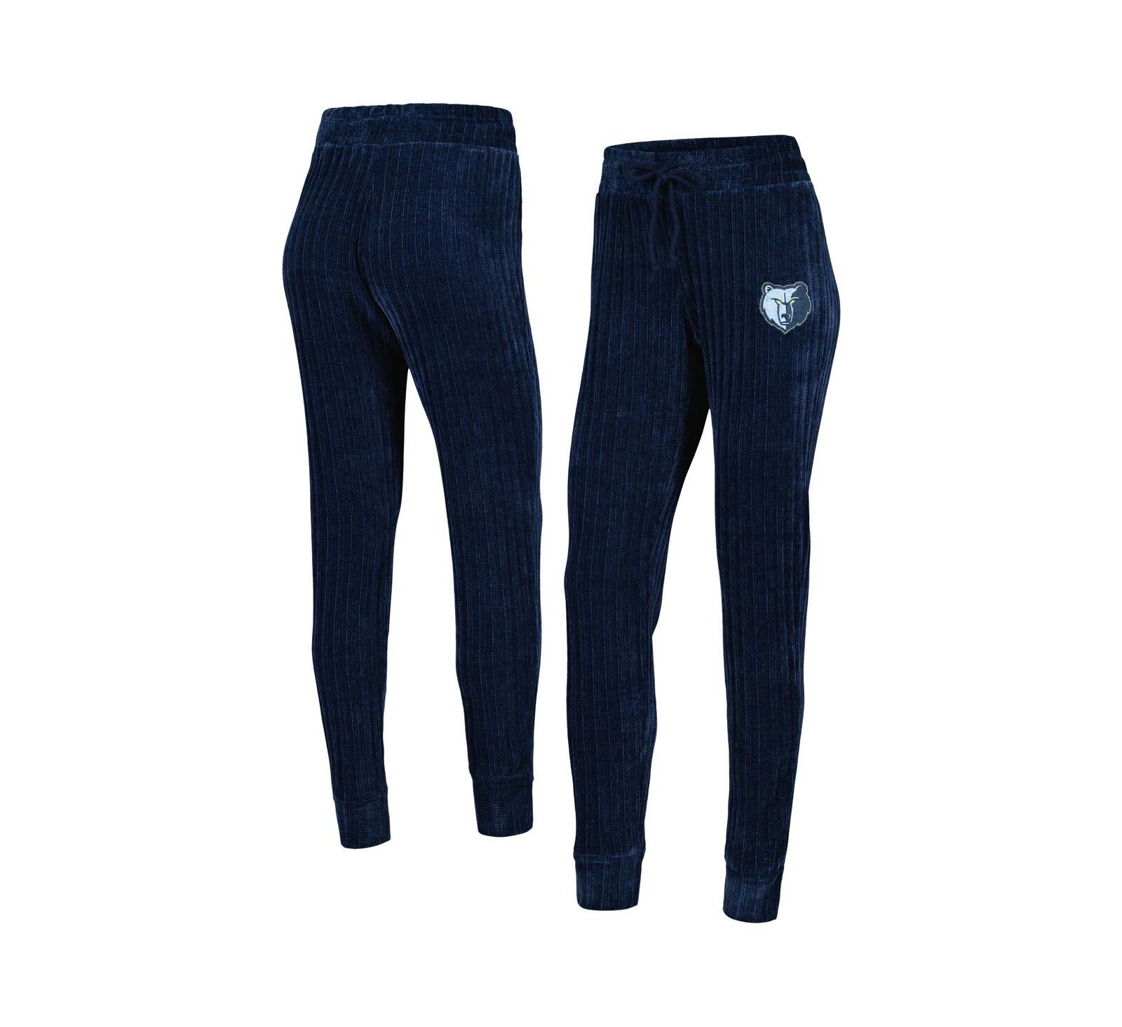 Женские брюки College Concepts Navy Memphis Grizzlies Linger Pants