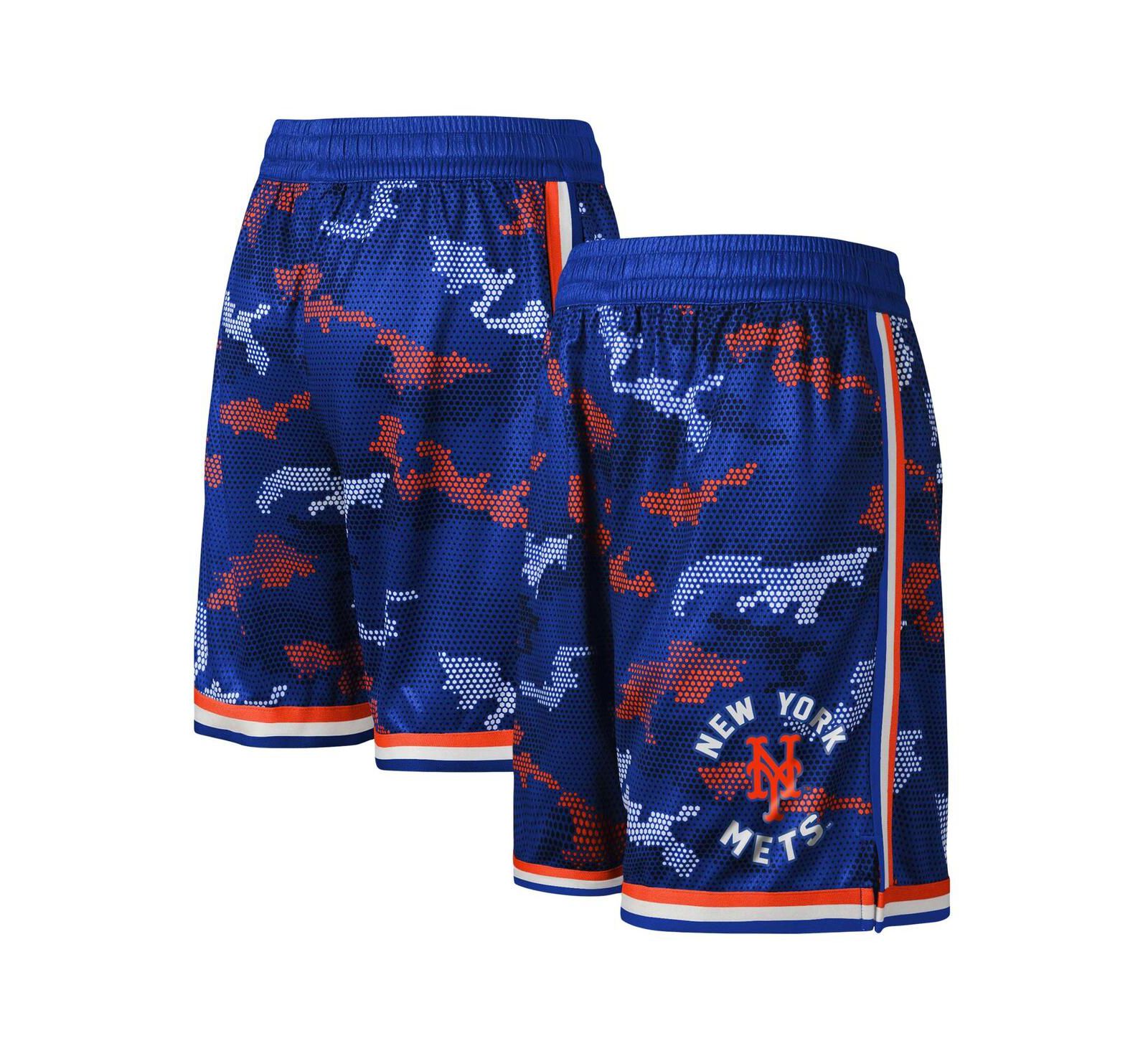 Шорты Fanatics Royal New York Mets Tech Runner для мальчиков