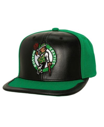 Mitchell & Ness Мужская кепка Snapback, черный/зеленый, Boston Celtics Day One
