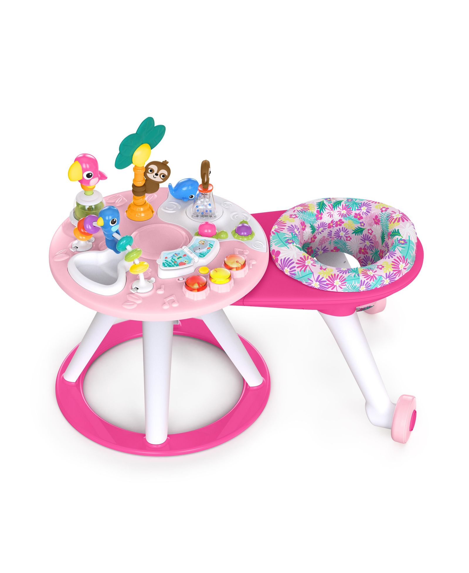 Bright Starts™ Around We Go™ 2-in-1 Walk-Around Activity Center Table - Tropic Cool™