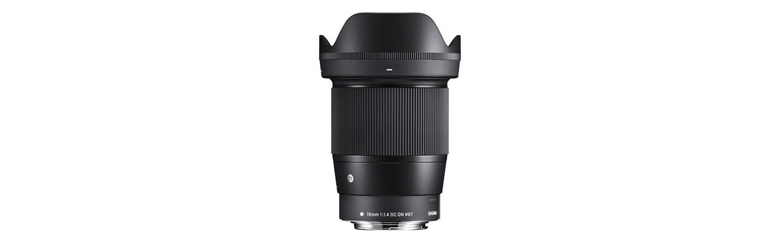 Объектив Sigma 16mm f/1.4 DC DN Contemporary для Canon EF-M