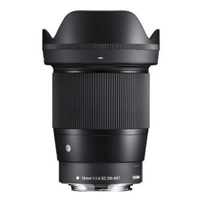 Объектив Sigma 16mm f/1.4 DC DN Contemporary для Canon EF-M