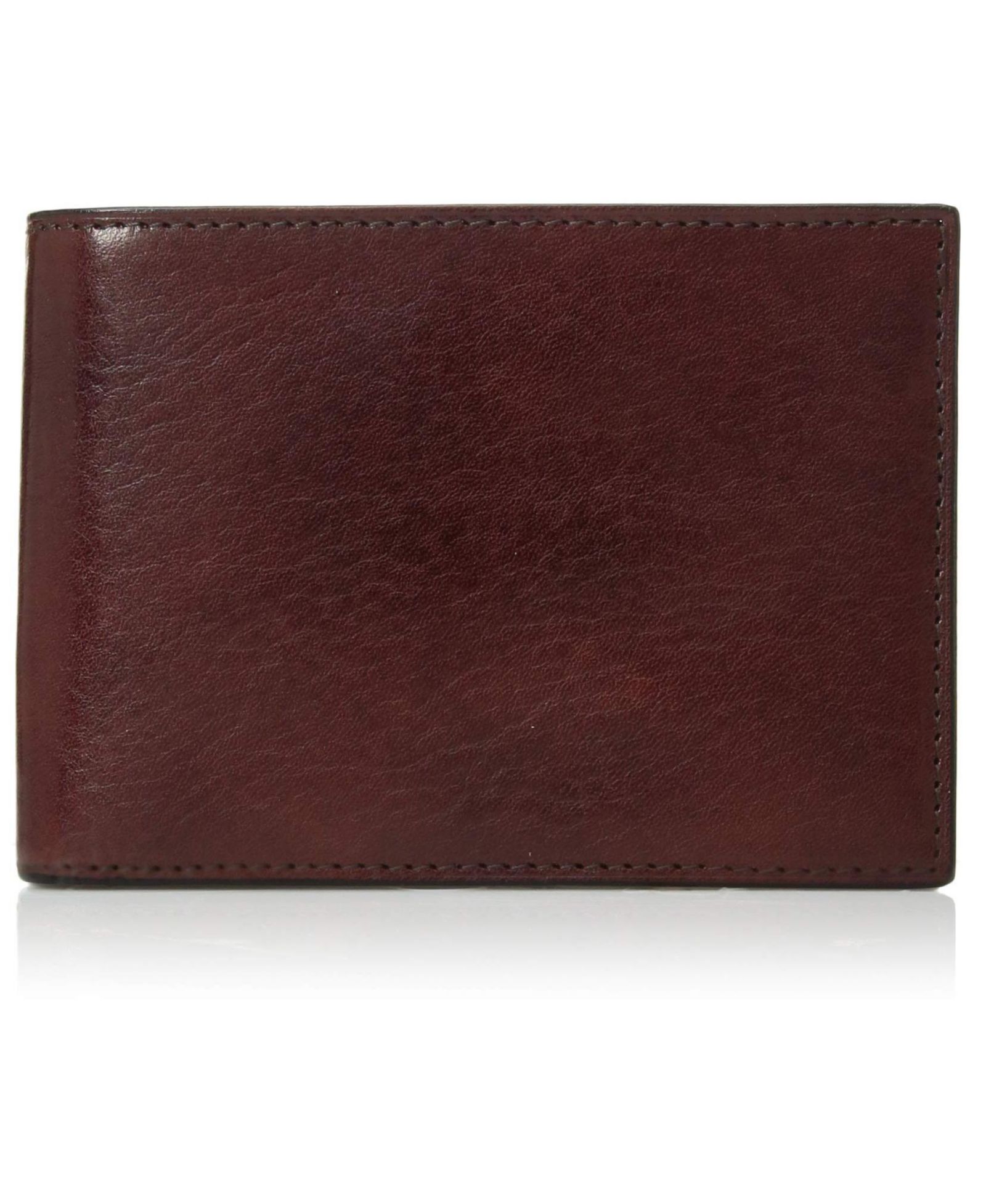 Bosca Men's Old Leather Credit Wallet with I.D. Passcase, Dark Brown